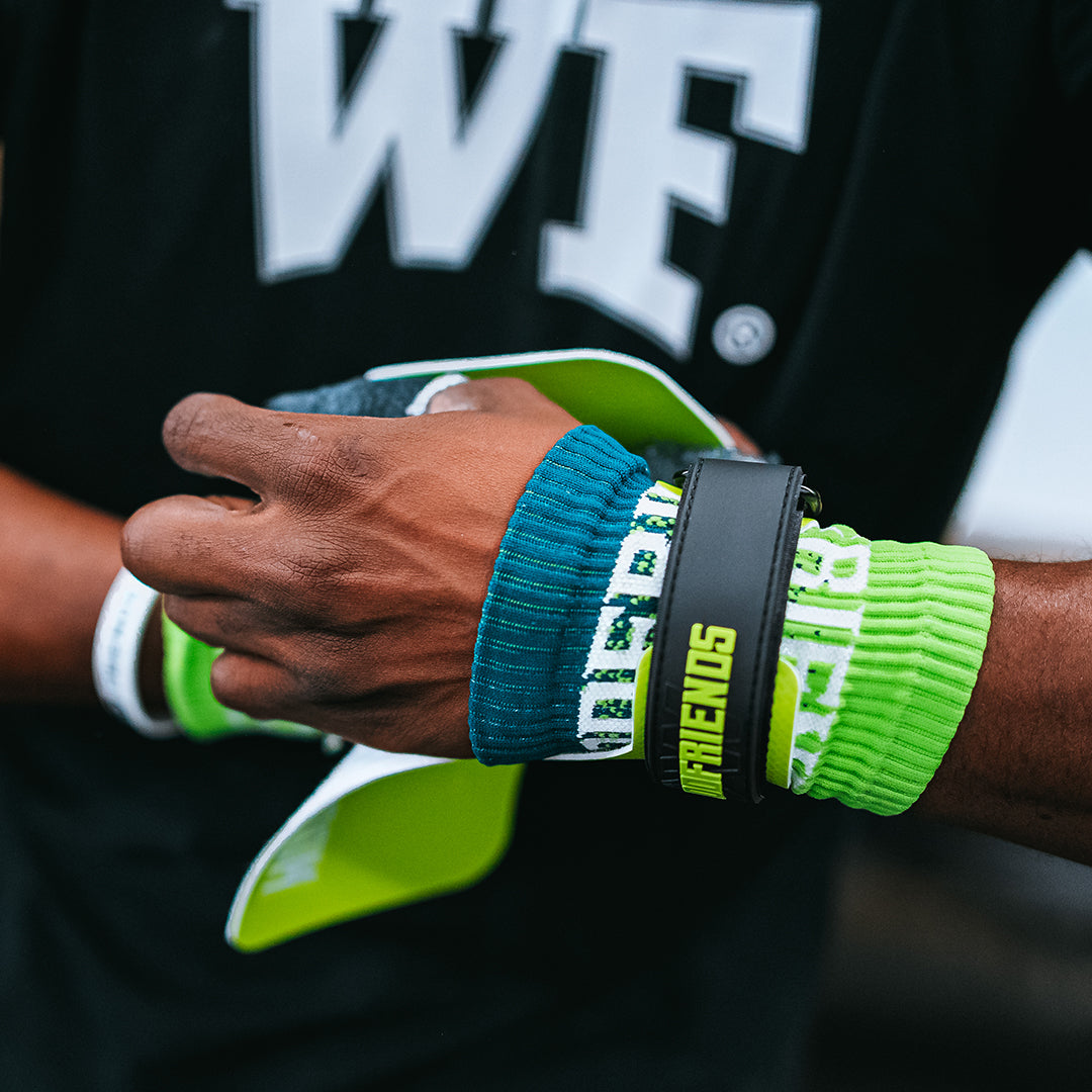 Athlete Carbon Grips Colors Neon Green