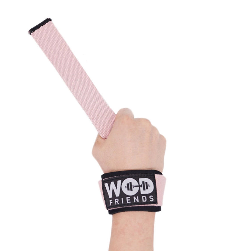 WOD Friends Padded Cotton Lifting Straps