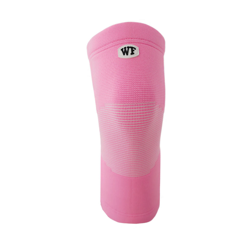 Double Layer Cotton Knee Sleeves Pink