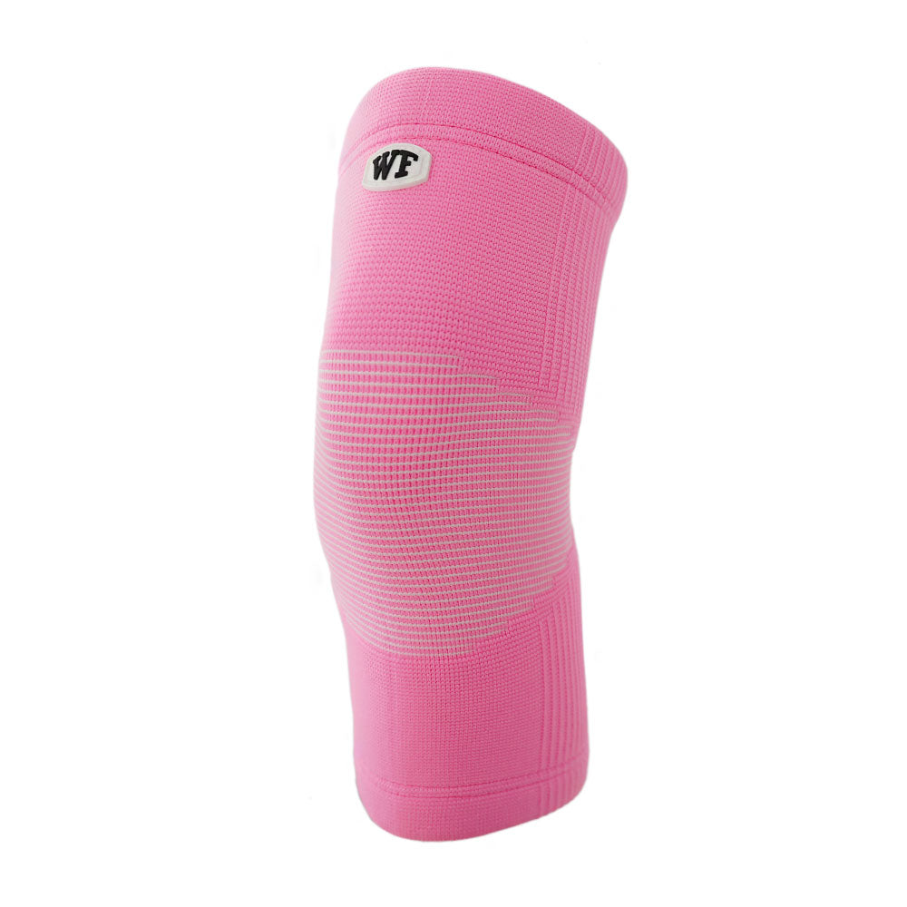 Double Layer Cotton Knee Sleeves Pink