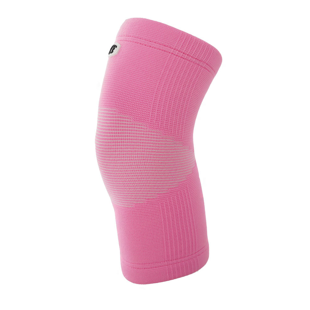 Double Layer Cotton Knee Sleeves Pink