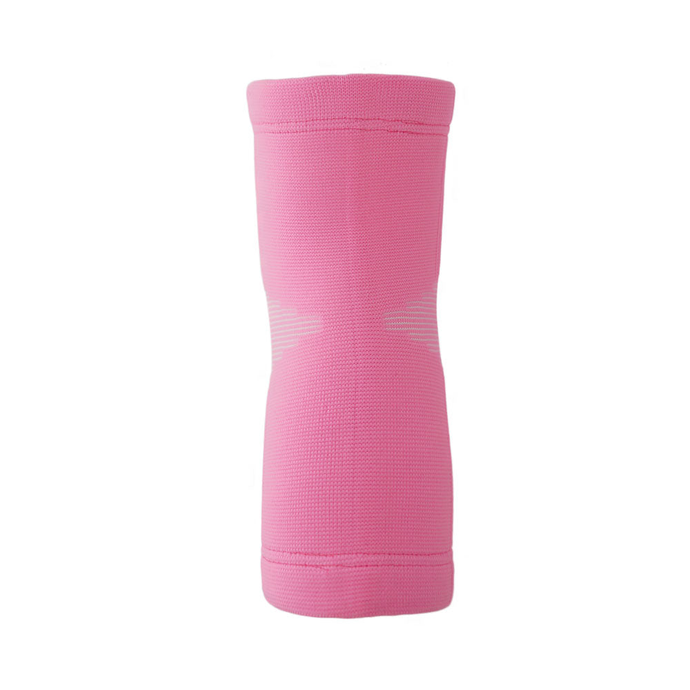 Double Layer Cotton Knee Sleeves Pink