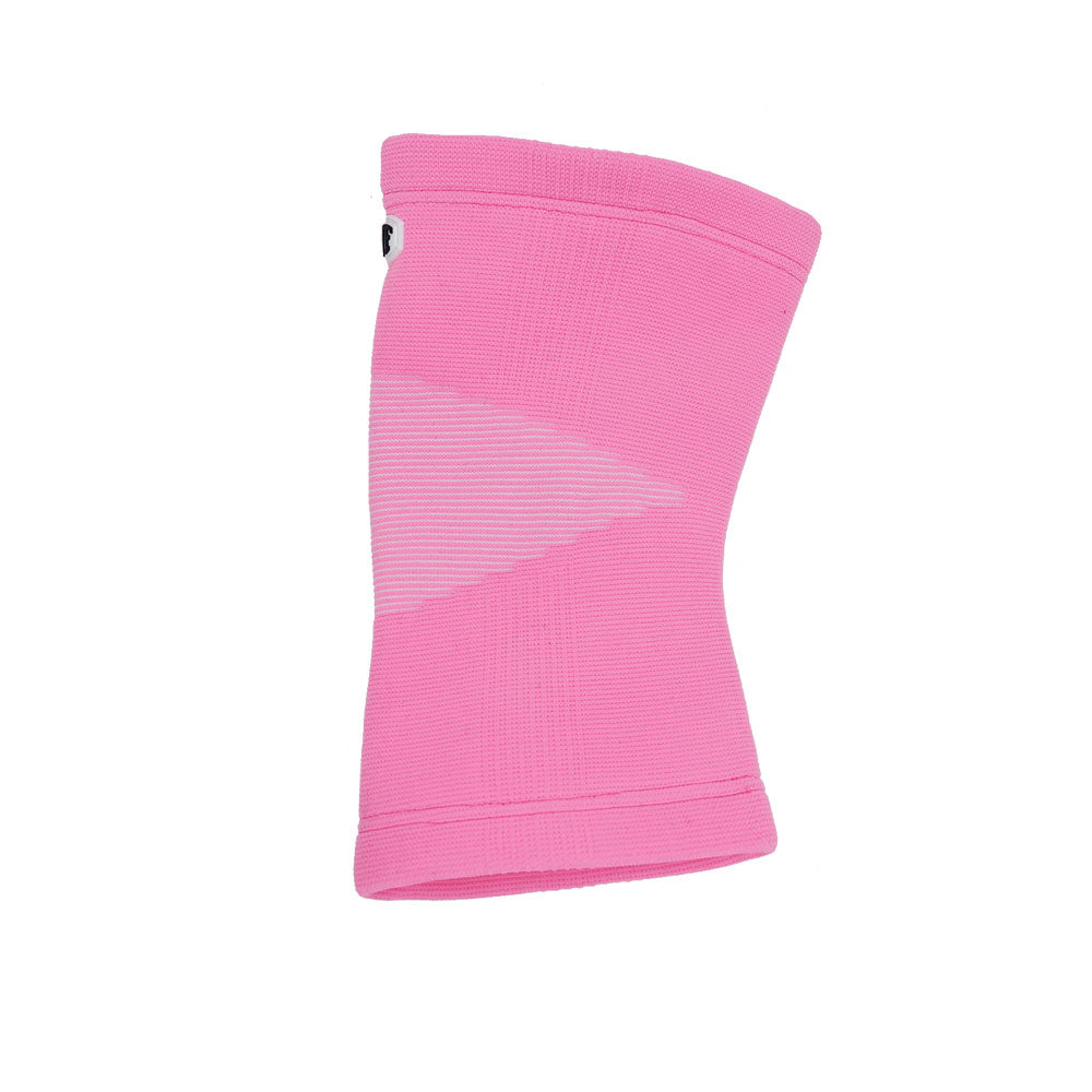 Double Layer Cotton Knee Sleeves Pink