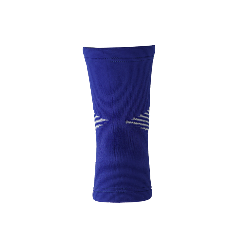 Double Layer Cotton Knee Sleeves Blue