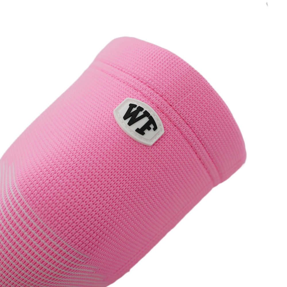 Double Layer Cotton Knee Sleeves Pink