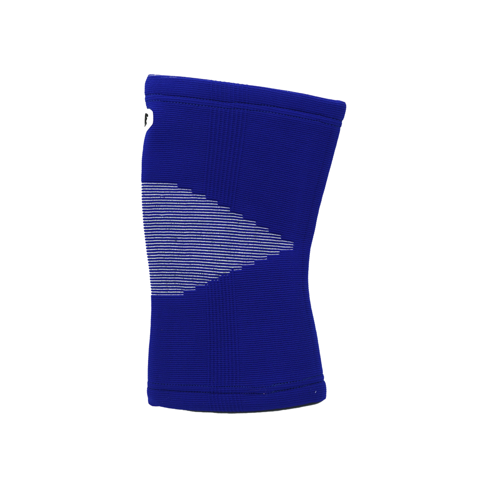 Double Layer Cotton Knee Sleeves Blue