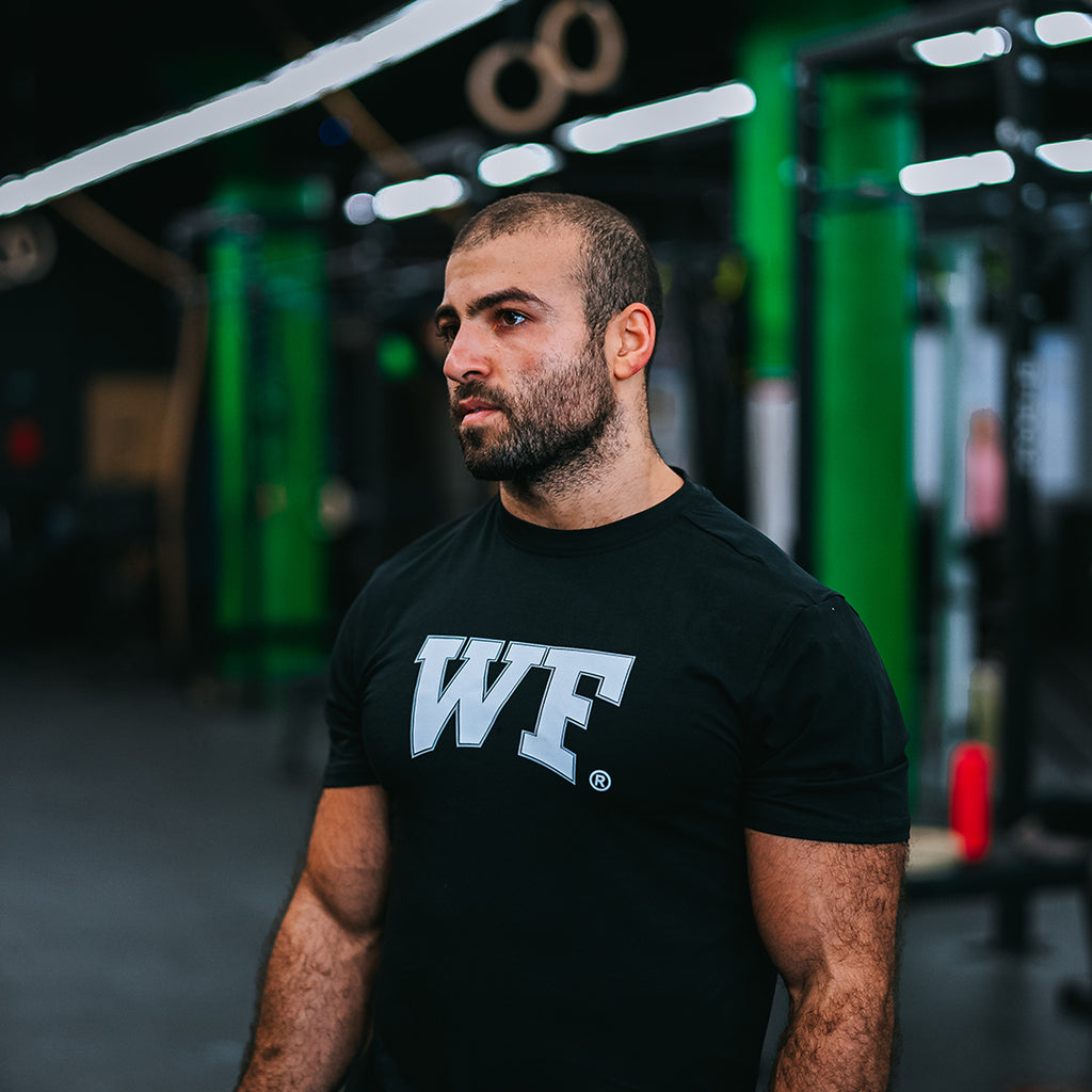 WF Two-tone Logo T-shirt Black