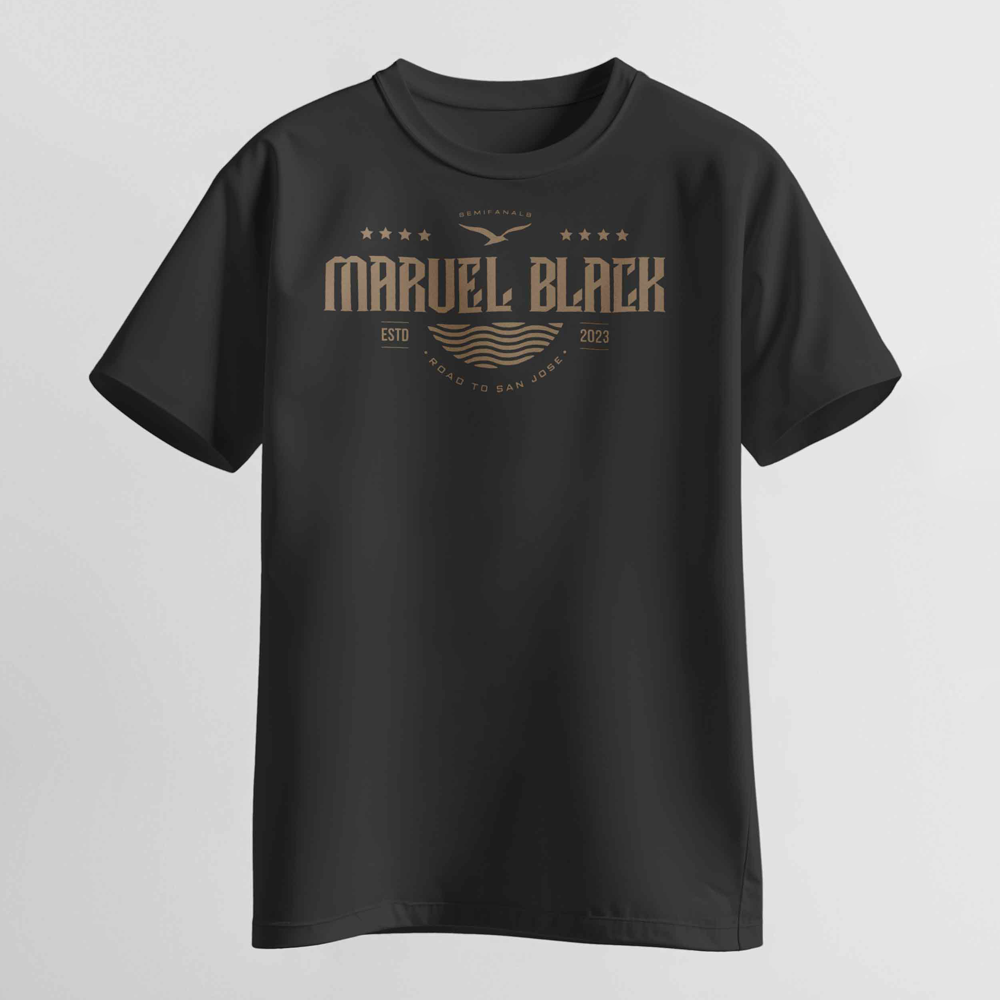 [Limited Edition] WODFRIENDS MARVEL BLACK T-SHIRTS