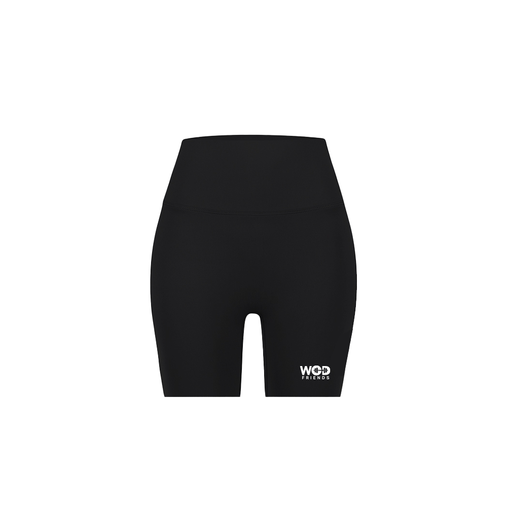 WOD Friends Logo Women's Leggings Medium Shorts 6"